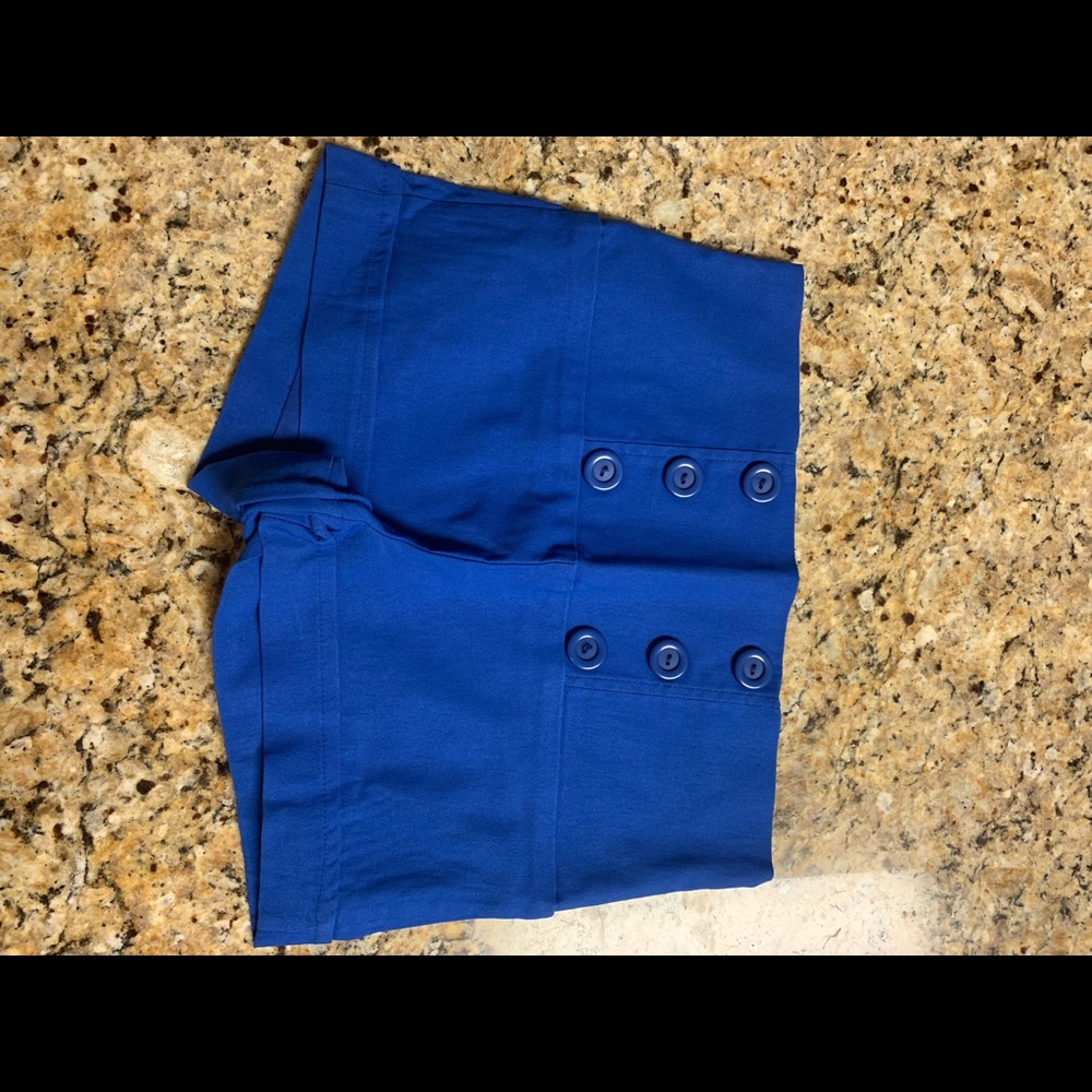 High waisted shorts